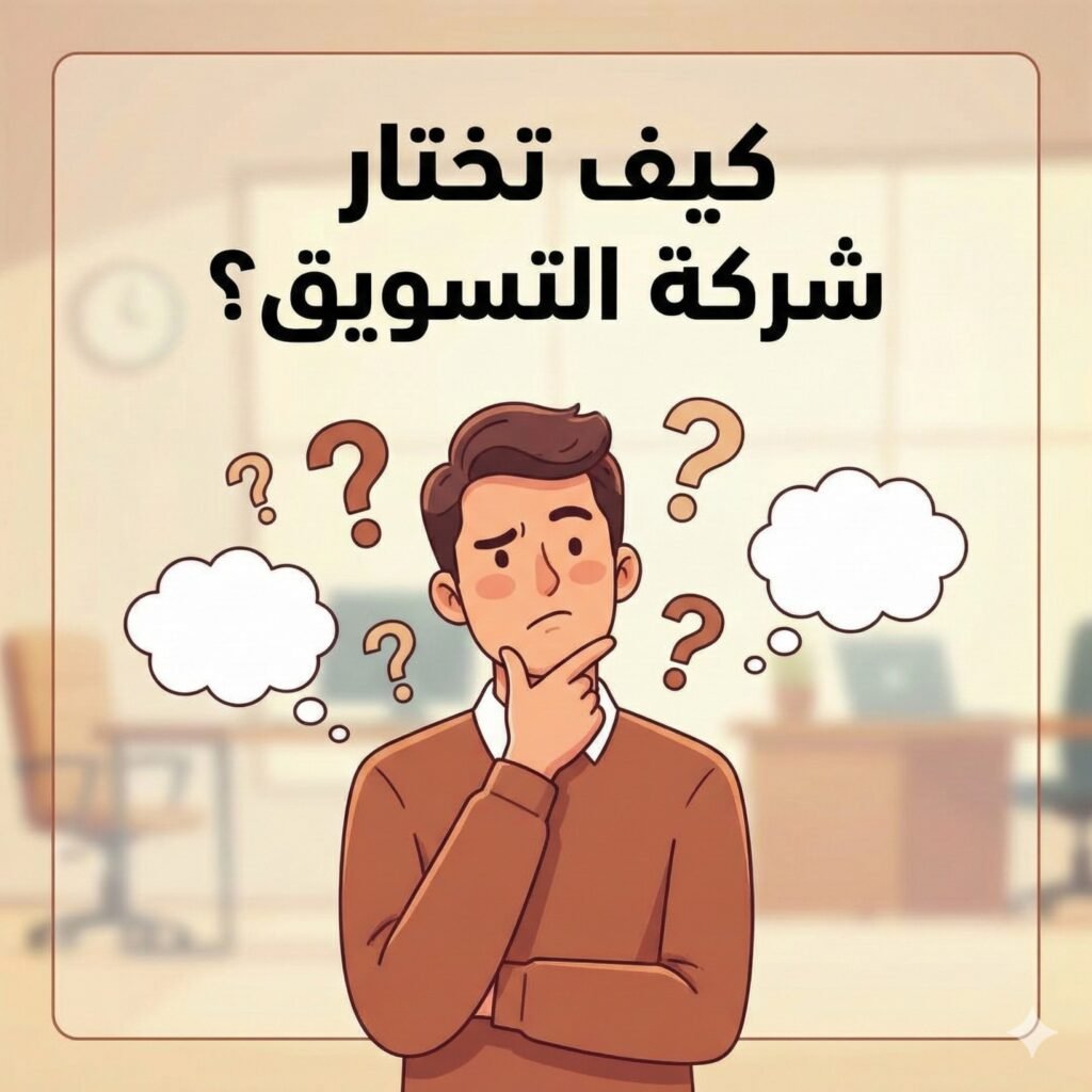 كيف تختار شركة التسويق